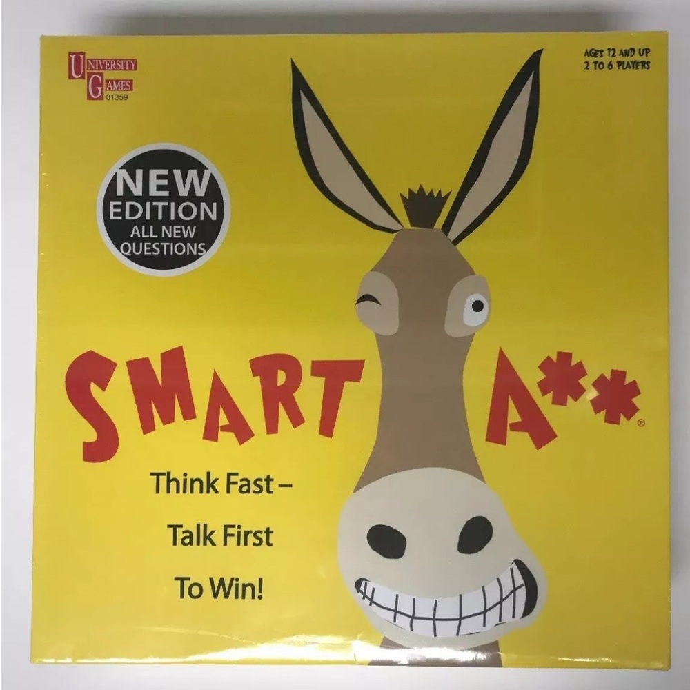 Smart A** Game Family Board Games Fun Playing Party Friends